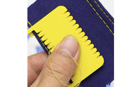 Adjustable Sewing Guide with Clips Handheld Seam Guide with Clip Compact Multifunctional Ruler Accurate for Tailors, Quilters, Quilting