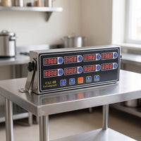 Industrial Timer with LED Display Commercial Electronic Kitchen Timer Easy-to-Read Clear for Restaurants