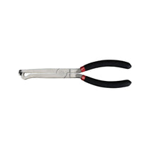Multifunction Automotive Wire-Cutting Plier Long Slim Hose-Separating Plier Curved Jaw Wire Cutter Pliers Black-Coated Handles