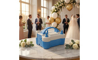 Arched Handle Electric Balloon Pump Compact Electric Balloon Inflator Portable