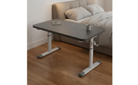 Height Adjustable Desk Stable Structure Simple Bedside Desk Sturdy Construction Manual Lift Study Table for Students, Kids, Bedroom, Dorm Room