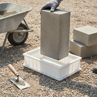 Concrete Curbstone Line Plastic Mold for Road Edging, Cement Pavement Kerbstone Form