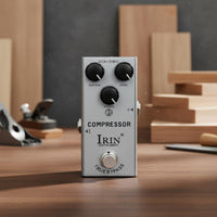 Attack Control Guitar Compressor Pedal Analog Circuit Compressor Pedal All-Metal Housing Audio Effect Box Compact Size