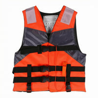 Buckle Closure Oxford Material Life Jacket Sleeveless Life Jacket Vest for Flooding Emergencies