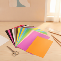 180g Thickened 4K Colored Mixed Hard Cardboard Large Sheets for Kids DIY Handicraft Origami Art Painting Wholesale