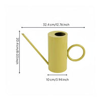 Large Capacity Long Spout Watering Can Ergonomic Handle Stainless Steel Watering Pot Gardening Tool for Balcony