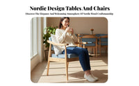 Nordic Design Upholstered Booth and Table Set Vintage design Cafe Furniture adaptable Combination Commercial Furnishing Deep paddinged Seat for Business Owners, Interior Designers, Coffee Shop, Lounge Area, Dining Room, Kitchen