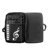 Portable Music Stand Carrying Bag Lightweight Music Stand Bag Zippered Oxford Cloth for Musicians, Gigs, Rehearsals