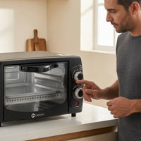 Countertop Oven Oven Clear Glass Door Oven Oven Compact Appliance for Individuals, Students, Kitchens, Dorm Rooms, Apartments
