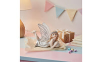 Gift Idea Dancing Girl Figurine Decorative Resin Angel Statue Cute Design Angel Fairy Figurine Delicate Craftsmanship for Girls, Women, Living Room, Car Interior, Wedding