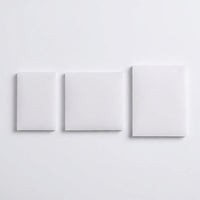 Transparent Sticky Notes Waterproof Frosted, Translucent Note Stickers for Students, 50 Sheets Self