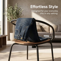 Jeans for Women with Fleece Lined High Waist for Winter, Flared with Bootcut Style, Warm Thermal Denim Pants