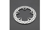 Rear Brake Rotor Perforated Rear Brake Disc Rotor Smooth Braking for Motorcyclists