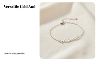 Mama Letter Bracelet Stainless Steel Mama Word Bracelet Light Luxury for Mothers