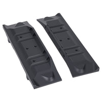 Crawler Side Steps Matte RC Step Boards Metal Running Board Foot Plate for Scale Garage Builds
