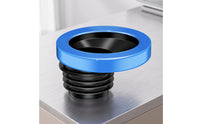 100-110mm Toilet Offset Flange Sealing Gasket Odor-Reducing Toilet Offset Flange with Sealing Gasket Easy Installation Plumbing Fitting Secure Fit for Plumbers