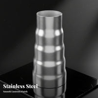Intake Pipe Reducer 145 Mm Stepped Reducer Stainless Steel Pipe Fitting Corrosion Resistant Reducing Bushing Polished Surface