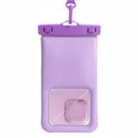 Waterproof Floating Phone Pouch, Rainproof, Outdoor Swimming, Colorful, Transparent, IPX8, Universal
