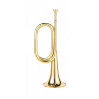 Call Trumpet Brass Bugle Full Tone Brass Bugle Instrument for Beginners, Students