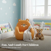 Learn-to-Sit Support Upholstered child's Armchair Soft and Cushioned child's Club Chair Padded Seat kids' Furniture Stable Design for Toddlers, Preschoolers, Parents, storytime Corner, Kindergarten, Nursery, Playroom