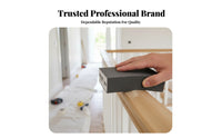 4-Sided Gritty Sponge Multi-Surface Sanding Tool Wet and Dry Application Wear-Resistant for Craftsmen, Painters