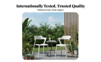 Thickened and Sturdy formed Plastic Side Chair Comfortable spinerest Dining Seat Stackable Design Indoor Seating Minimalist design for Restaurant Owners, Office Managers, Event Planners, Kitchen, Cafe, Classroom, Patio