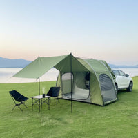 Car Rear Awning Tent Waterproof SUV Tailgate Tent Car Rear Sun Shade Easy Setup Minivan Tailgate Awning Large Space