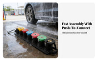 Includes Holder 1/4 Inch Quick Connect Nozzle Tips Universal Fit 1/4 Inch Quick Connect Nozzle Set Heavy Duty for Driveway Cleaning