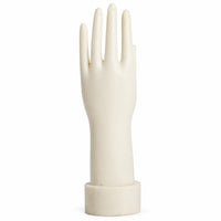 Hand Mannequin Natural Pose Jewelry Display Hand Cylindrical Base Plastic