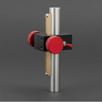 Precision Adjustment Manual Z Axis Stage Aluminum Alloy Rack and Pinion Stage Anodized Surface Vertical Lift Platform Easy to Install for Researchers, Experiment