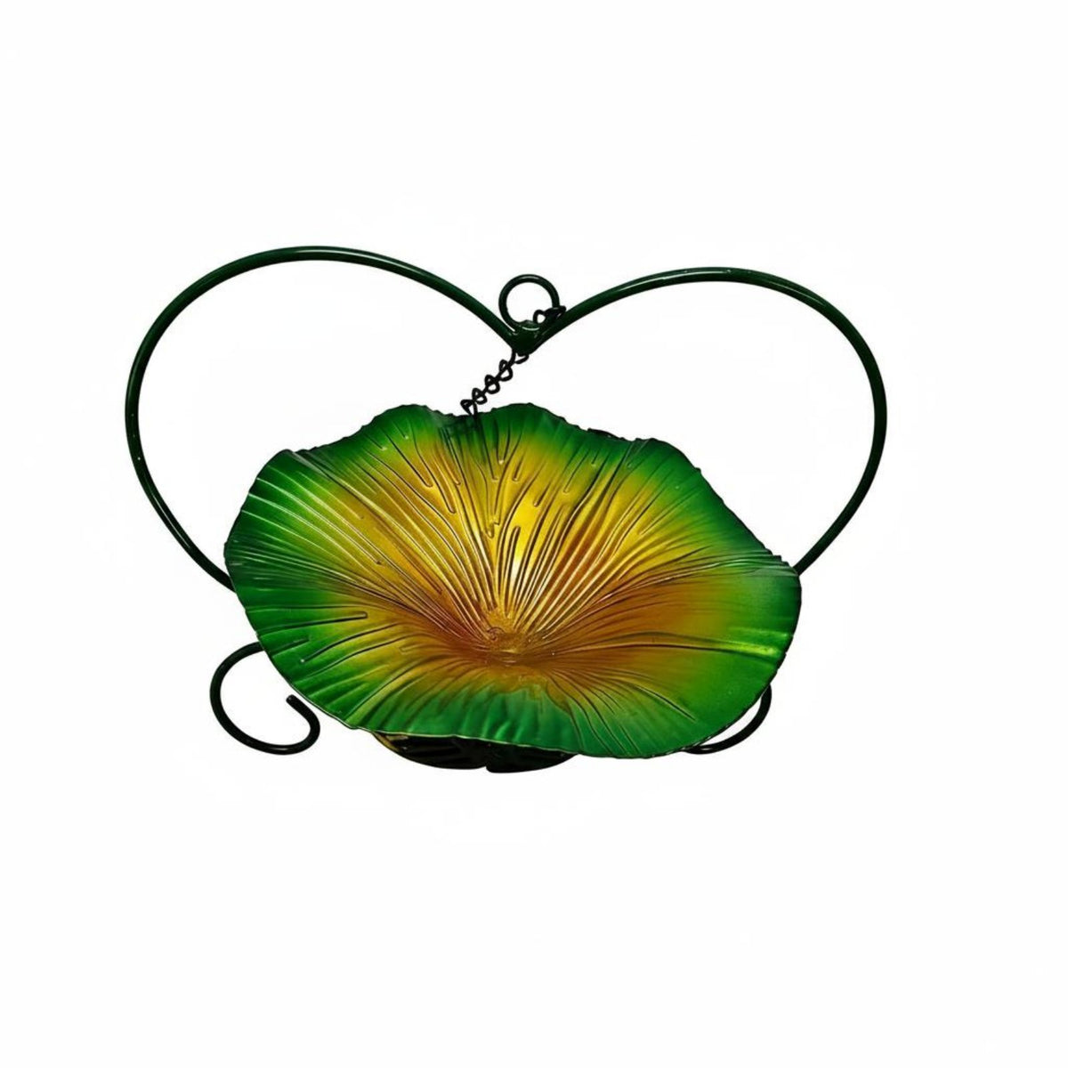 Weather Resistant Heart Shaped Bird Feeder Hanging Flower Bird Feeder Garden Decor for Gardeners, Backyard, Patio, Outdoor