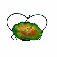 Weather Resistant Heart Shaped Bird Feeder Hanging Flower Bird Feeder Garden Decor for Gardeners, Backyard, Patio, Outdoor