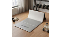 Easy to Compact Folding Exercise Mat Portable Folding Workout Mat Multi-Purpose Sit up Pad Cushioned for Gym