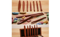 7 Pieces Clay Sculpting Tools Comfortable Wooden Clay Sculpting Tools Lightweight Wooden Modeling Sticks for Art Class