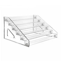 Pin Display Rack Space Saving Anime Merchandise Organizer Multi-Layer Pin Holder for Collectors, Bookshelf