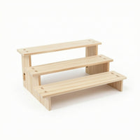 Tiered Display Shelf Tabletop Tiered Display Stand Multifunctional for Collectors