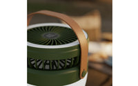 Multi-Functional Solar Fan Camping Lamp Emergency Camping Lantern with Fan Lightweight Portable Lantern Power Outage for Backpackers, Tabletop