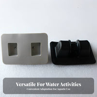 Inflatable Boat Anchor Wheel Secure Anchoring Inflatable Boat Anchor Holder Reduces Drag Easy Installation