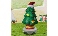 Inflatable Christmas Tree with Stakes Outdoor Inflatable Christmas Tree Quick Setup Decoration for Families, Homeowners, Yard, Garden