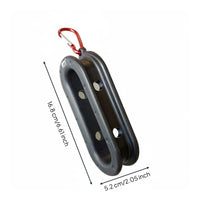 Portable Fishing Line Winder Easy to Use Fishing Knot Tool Compact Size Hook Holder Carabiner Clip