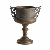 Decorative Flowerpot Distressed Vintage Plant Rack Ornate for Indoor Display