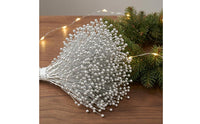 50 Pieces Bead Sprig 24 Cm Pearl Floral Pick DIY Decoration Beaded Stem Spray