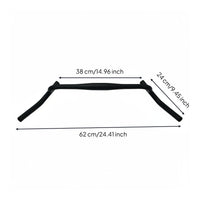 22.2 Mm Grip Curved Flared Handlebar Sand Black Drop Bar Handlebar
