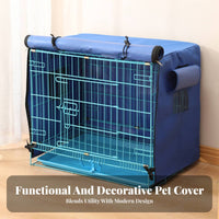 Insulated Enclosure Cover Water-Resistant Dog Enclosure Weather Guard Waterproof Kennel Protector for Feline Owners, Outdoors, Outdoor, Backyard