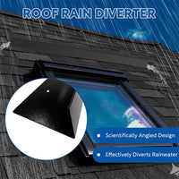 Roof Rainwater Diverter Multi-Function Gutter Guide for Tile Roofs