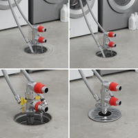 Washing Machine Drain Hose Splitter with Floor Drain Connector and Anti-Overflow Joint
