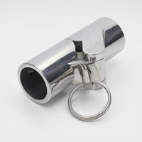 316 Stainless Steel Bimini Swivel Joint Pull-Pin Tube-Clamp Swivel Joint Hinged Boat Pipe Connector Polished for Outdoor Frames