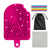 Sensory Board with Silicone Strips Portable Silicone Sensory Board Calming Compact for Children, Travel, Car Ride