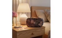 Diabetes Insulated Bag Rose Pattern Portable Diabetes Travel Case Long Insulation Individual Supply Organizer for Diabetics, Office