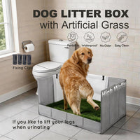 Amazon Hot Selling Foldable Leak-Proof Raised Pet Toilet Portable Cat Litter Box Fence